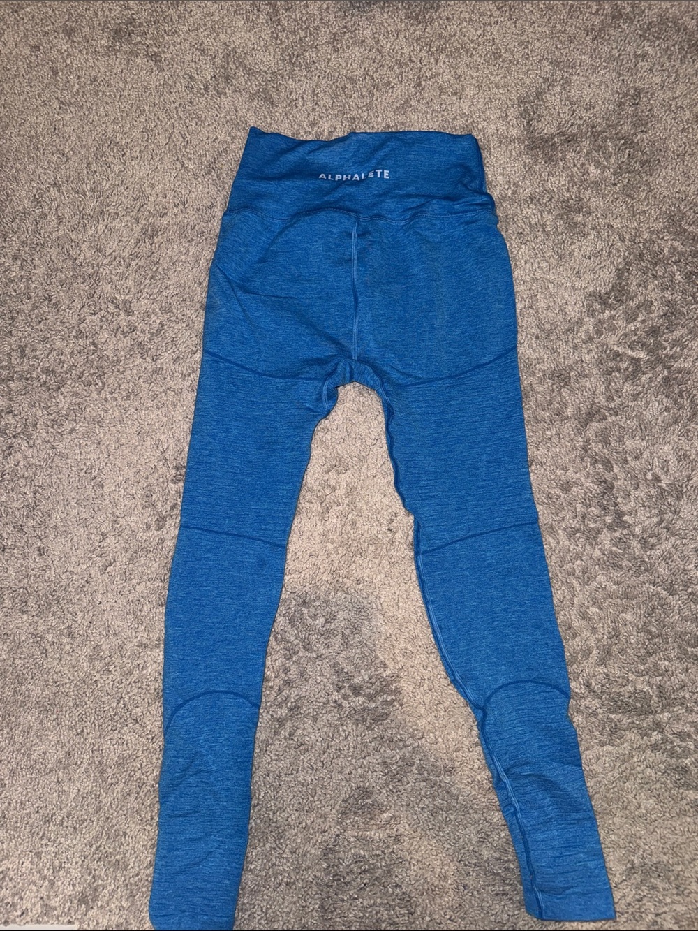 Alphalete Royal Blue Seamless Leggings
